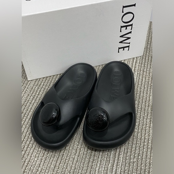Loewe Shoes - Loewe Women Black Sandals